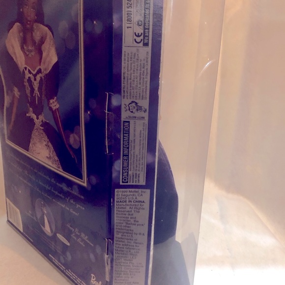 Millennium Barbie Princess Doll with Purple and Silver Gown - Picture 5 of 7